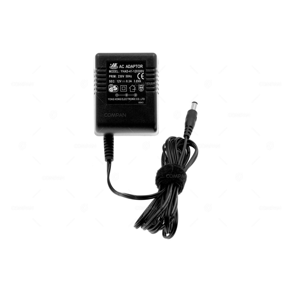 YHAD-41-120300V YONG HONG ELECTRONIC 3.6W 12V 0.3A AC/DC ADAPTER -
